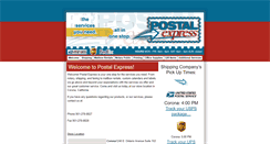 Desktop Screenshot of mypostalexpress.com